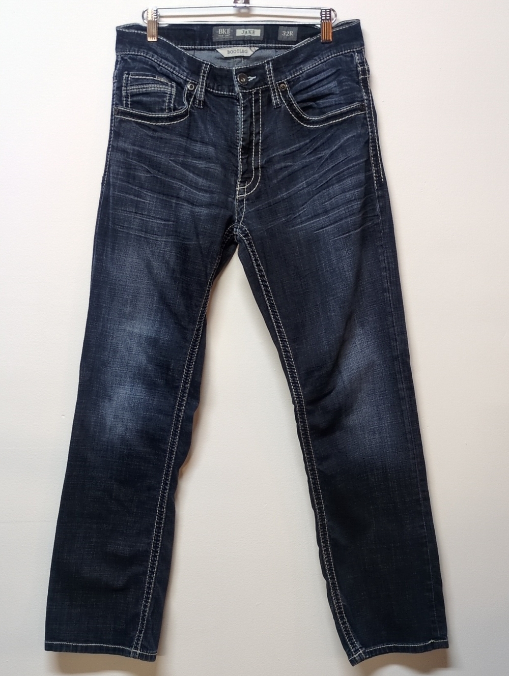 BKE Boot Cut Jake Jeans Dark Wash Size 32 R